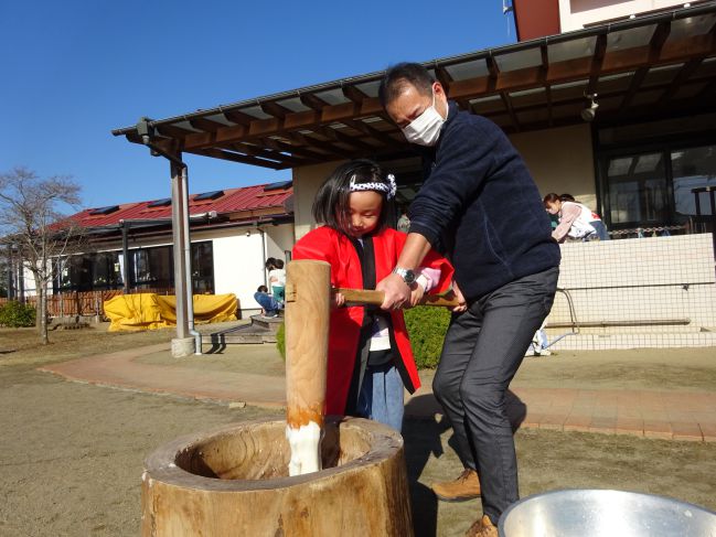 餅つき