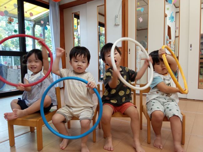バスごっこ♪