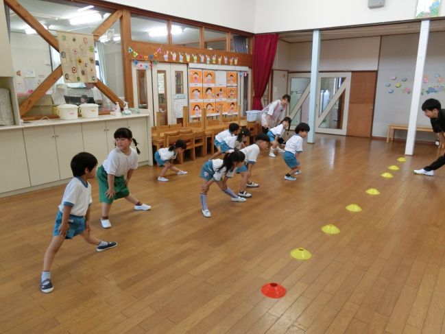 運動遊び！