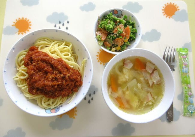 給食試食体験